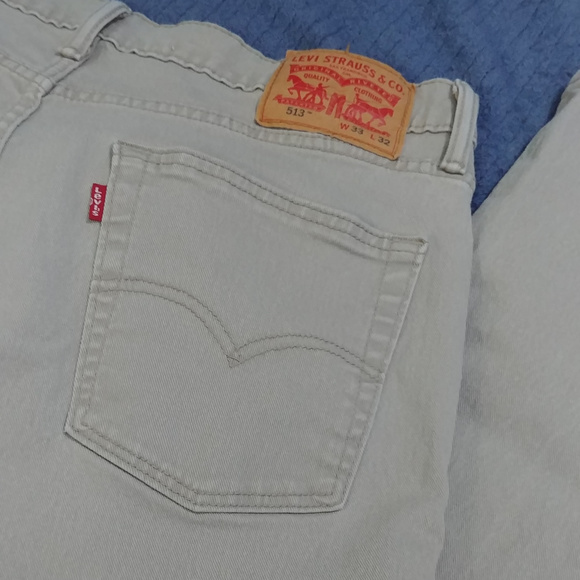 Levi Strauss & Co 513 jeans 33x32 - Picture 1 of 5